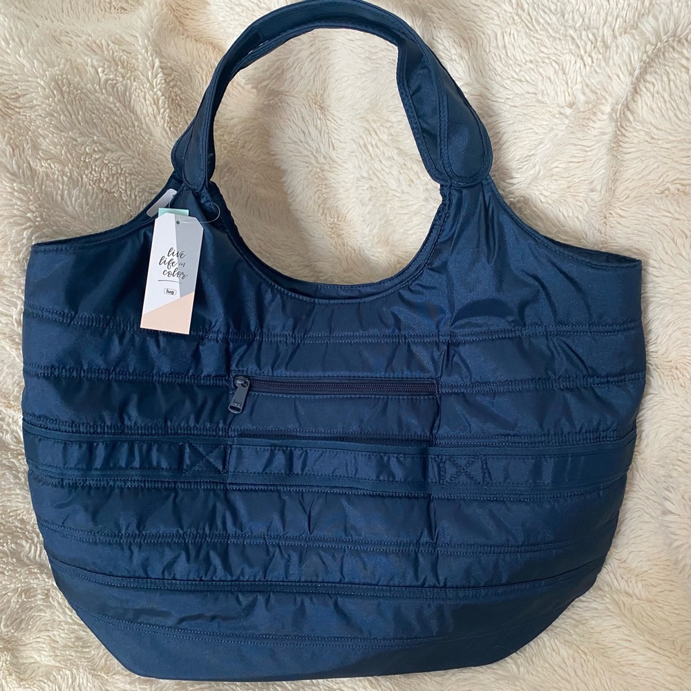 Lug Gondola XL Shimmer Navy NWT OG - Picture 2 of 3